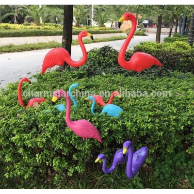 Various Colors Flamingo Lawn Ornament Yard Art Decoration